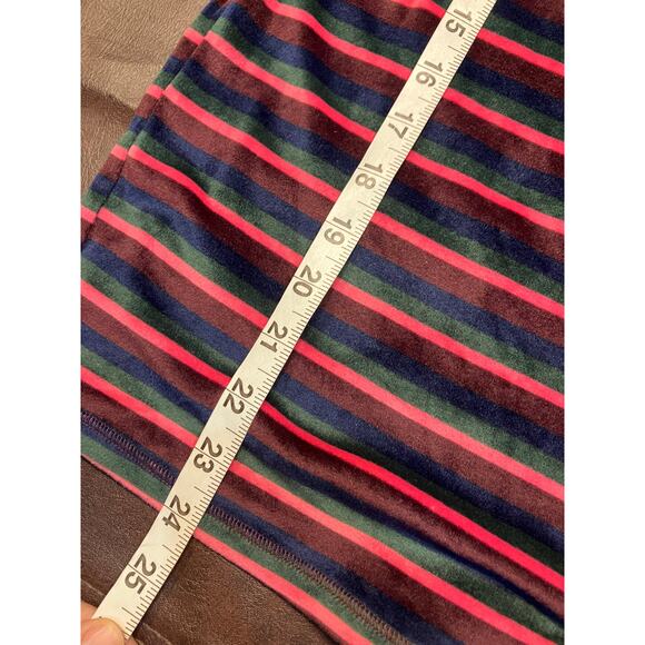 Cuddl Duds Pajama Set M Weekend Getaway Long Sleeve Stripe Lounge 2-Piece - Picture 14 of 16